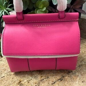 NEW!! Tory Burch Vibrant Pink Mini Bag